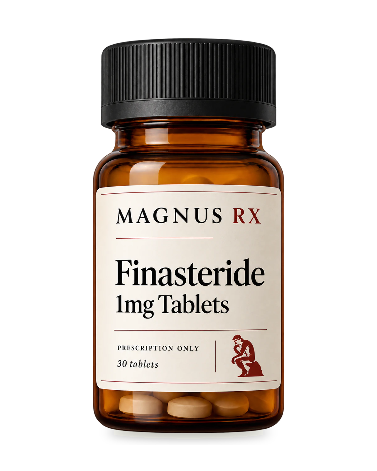 Finasteride (oral 1mg) — illustrative packaging